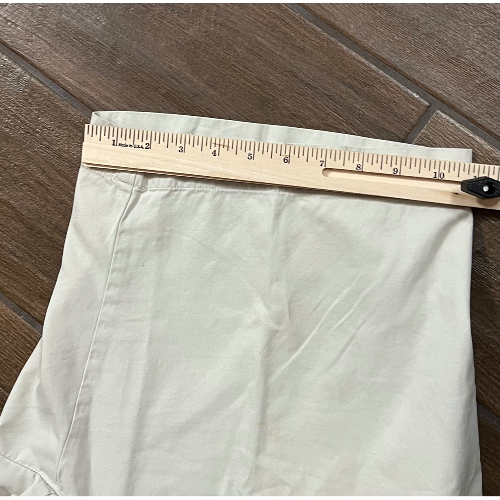 Polo Ralph Lauren Mens Chino Shorts Tan Size 38 Cotton Flat Front Pony Logo - Picture 5 of 9